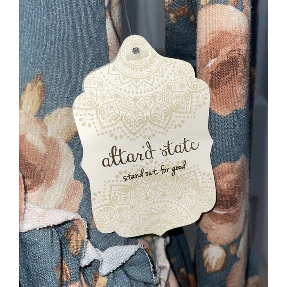 Altar’d State Floral Boho Top.  New Size Large. LTOP712 - Picture 4 of 5